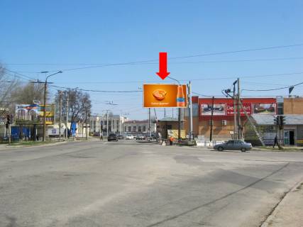 Prismatron, Prism A in Zaporizhzhya, 3x6  Privokzal'na st. (kol. Lunacars'kogo st.) / Lastockina st. (kol. Capaeva st.), bila supermarketu "El'dorado", v bik Sobornogo av. (kol. Lenina av.), z/d vokzalu - 18557 Photo 1