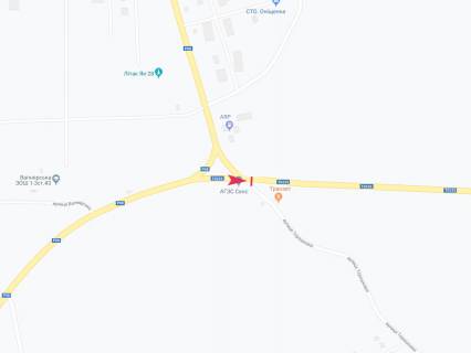 Billboard A in Vapnyarka, 3x6  смт Вапнярка, (2), в'їзд у місто scheme