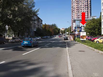 Citylight  in Kyiv, 1.8x1.2  Klovs'kij uzviz, 7, v storonu st. Instituts'koi Photo 1