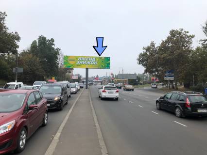 Billboard A in Odessa, 3x6  Balkivs'ka st., 56 - Grusevs'kogo st., v centr, pravij Photo 1