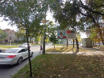 Billboard  in Dnipro (Dnipropetrovsk), 3x6  Banderi (kol. Smidta) st., 18 - Antonovica st. (kolis. Sverdlova st.) Photo 1