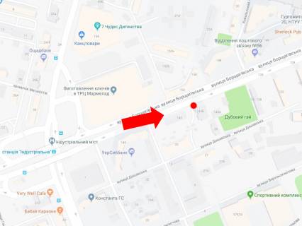 Scrolller, Scroll  in Kyiv, 2.3x3.14  Borsagivs'ka st., 143b, navproti TRC "Arkadia", supermarketiv "Sil'po", "Comfi", v storonu centru - 445234 scheme