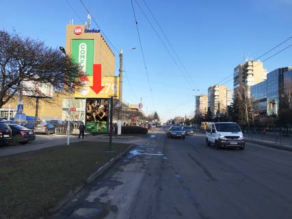 Citylight  in Zhytomyr, 1.8x1.2  Kiivs'ka st. - st. Shidna, bila TRC "Armarok", McDonald's, z centru Photo 1