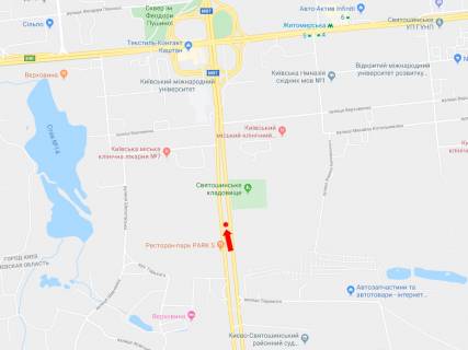 Prismatron, Prism  in Kyiv, 3x6  Kil'ceva doroga, 200 m. do zapravki "Shell", rozdil'nik, v bik av. Peremogi - 445364 scheme