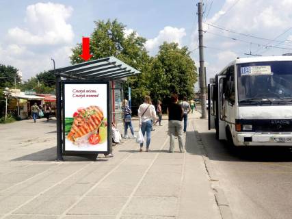 Citylight B in Lviv, 1.8x1.2  Vigovs'kogo st., 89 / Kul'parkivs'ka st. Photo 1