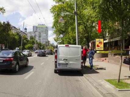 Citylight  in Kyiv, 1.8x1.2  Illenko st. (kolis. Mel'nikova st.), 6, v storonu st.m. "Dorogozici" Photo 1