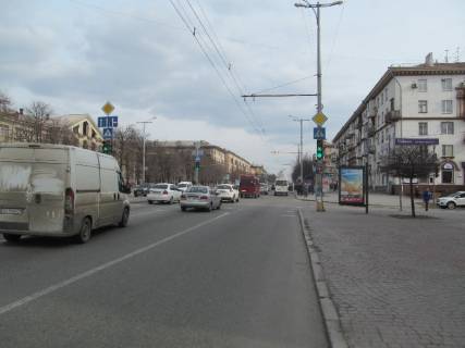 Billboard A in Zaporizhzhya, 1.8x1.2  Sobornij av. (kolis. Lenina av.) - Miru st. Photo 1