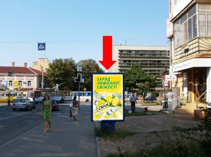 Citylight A in Ivano-Frankivsk, 1.8x1.2  Mel'nika st. / Nezaleznosti st. Photo 1