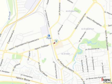 Scrolller, Scroll B in Lutsk, 3,1х2,3  Sobornosti, navproti TC Port Siti - 304830 scheme