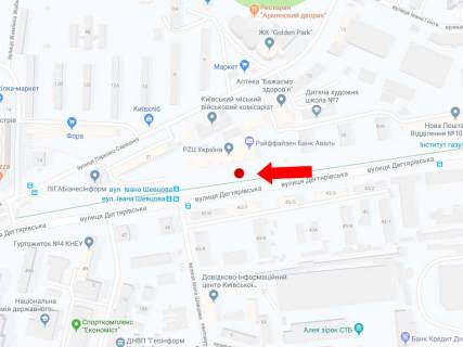 Prismatron, Prism A in Kyiv, 3x6  Degtarivs'ka st., 62, v storonu st.m. "Berestejs'ka" - 457110 scheme