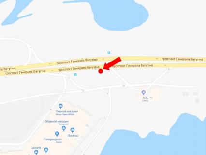 Billboard B in Kyiv, 3x6  Suhevica av. (kolis. Vatutina av.), 2, bila TRC Sky Mall, v storonu st.m. "Pocajna", centru scheme