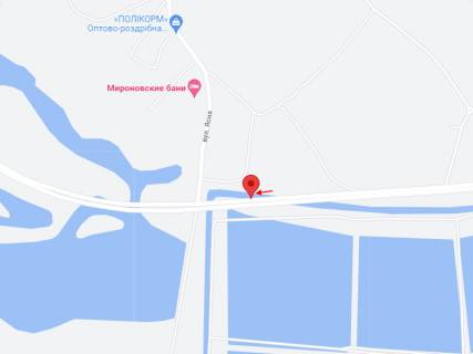 Billboard A in Petrikovka, 6х3  T-04-41, km 7+355 (pravoruc), Ruh vid Dnipra, pered rozv'azkou na smt Petrikivka scheme