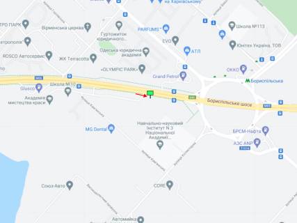 Prismatron, Prism A in Kyiv Bazana av., 196 - 374542 scheme