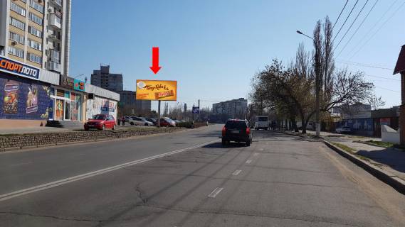 Billboard  in Mykolaiv, 3x6  Bogoavlens'kij av. (kol. Zovtnevij av.) / Sagajdacnogo st. (kol. Vatutina st.), z centru Photo 1