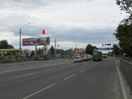 Billboard B in Boryspil Kiivs'kij slah st., 2/8, viizd z Borispola, Aeromoll, svitlofor, pravij Photo 1
