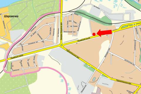 Billboard A in Khmelnitsky, 3x6  L'vivs'ke sose, 18, bila avtomagazinu scheme