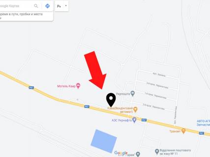 Billboard A in Pryluky Vavilova st., 15, AZS "Ukrnafta" scheme