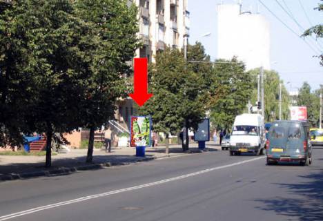 Citylight B in Zhytomyr, 1.8x1.2  Kiivs'ka st., 75, bila Centru perekaziv, lombardu "Blago" Photo 1