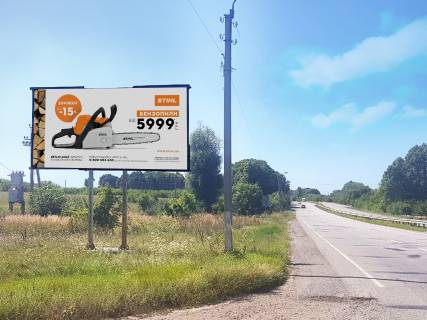 Billboard B in Manchenki, 3x6  смт Манченки, Київська траса, поворот на п.Караван, напрямок у бік Києва Photo 1