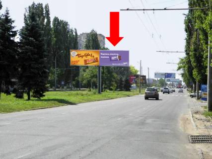 Billboard A in Odessa, 3x6  Nebesnoi Sotni av. (kol. Zukova av.), 4V, rozdil'nik, z centru, prava Photo 1