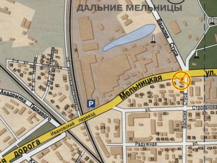Prismatron, Prism + in Odessa, 3x6  Стуса вул. - Мельницька вул. - 560911 scheme