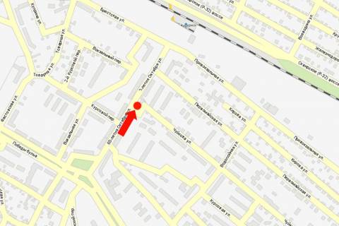 Citylight A in Bila Tserkva Goncara O. st., 10, vozle "Komp'uternogo kluba" scheme