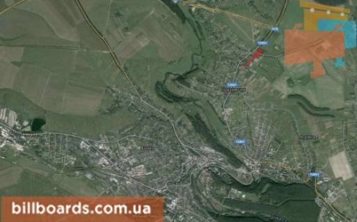 Billboard A in Buchach g. Bucac scheme