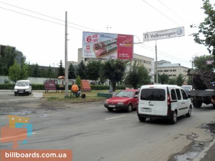 Billboard B in Chernivtsi, 3x6  Hotins'ka st., 41, navproti Photo 1