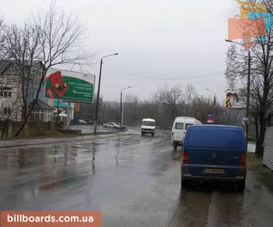 Billboard B in Chernivtsi, 3x6  Galic'kij slah st. - Vel'sini st. Photo 1