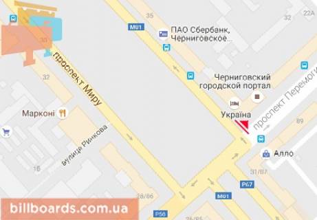 Scrolller, Scroll  in Chernihiv Mira av., 33 - 133574 scheme