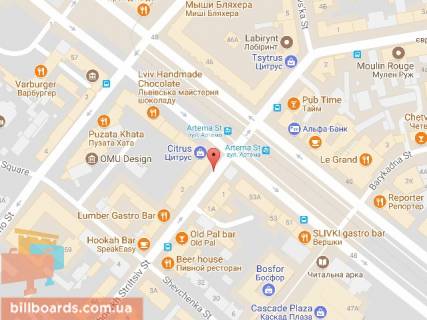 Scrolller, Scroll A in Dnipro (Dnipropetrovsk), 3.14х2.32  st. S. Stril'civ (Artema), 2, na perehresti z prosp. D. Avornic'kogo (K. Marksa), bila svitloforu - 168736 scheme