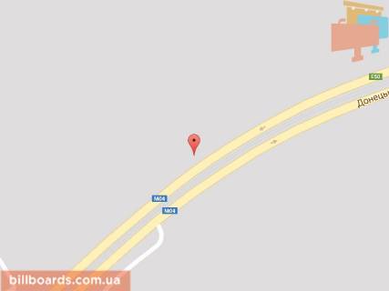 Billboard A in Dnipro (Dnipropetrovsk), 6х3  st. Donec'ke sose (zaizd na Kajdac'kij mist, po pravij storoni) scheme