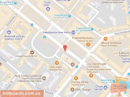 Scrolller, Scroll A in Dnipro (Dnipropetrovsk), 3.14х2.32  prosp. D. Avornic'kogo (prosp. K. Marksa), 57, bila TC PASAZ - 168844 scheme