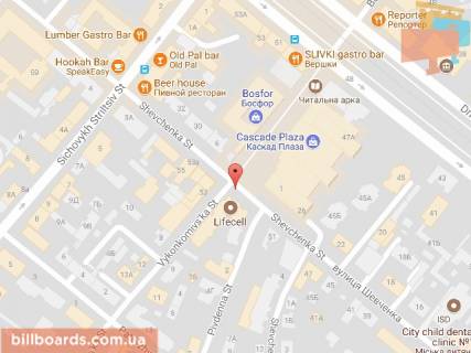 Scrolller, Scroll A in Dnipro (Dnipropetrovsk), 3.14х2.32  st. Sevcenko - st. Vikonkomivs'ka, bila TC KASKAD PLAZA - 168914 scheme