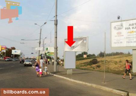 Citylight A in Dnipro (Dnipropetrovsk) Siceslavskaa Nabereznaa st. (byvs. Nabereznaa Lenina st.), vozle cirka Photo 1