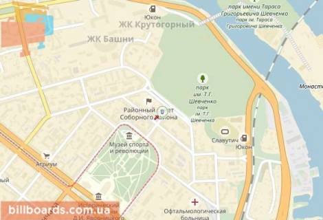 Citylight  in Dnipro (Dnipropetrovsk) Avornickogo st., 5 scheme