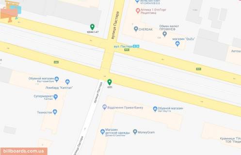Scrolller, Scroll A in Dnipro (Dnipropetrovsk), 3.14х2.32  prosp. Dmitra Avornic'kogo - st. Pastera, ruh u bik centru, bila svitlofora - 169378 scheme
