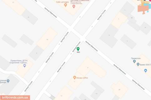 Scrolller, Scroll A in Dnipro (Dnipropetrovsk), 3.14х2.32  prosp. Oleksandra Pola - prosp. Puskina, bila "ATB", bila svitlofora - 169422 scheme