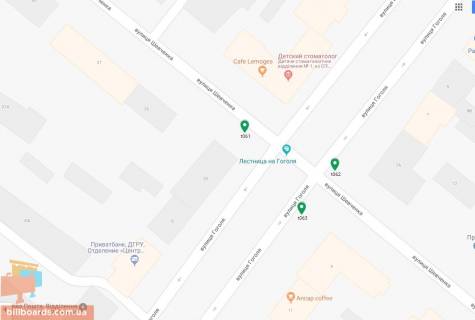 Scrolller, Scroll A in Dnipro (Dnipropetrovsk), 3.14х2.32  st. Sevcenka, 33 - st. Gogola, ruh vgoru na svitlofori - 169412 scheme