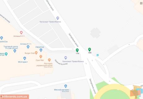 Scrolller, Scroll A in Dnipro (Dnipropetrovsk), 3.14х2.32  Zaporiz'ke sose, v rajoni bud. 4, bila TRC "Dafi", na svitlofori - 169630 scheme