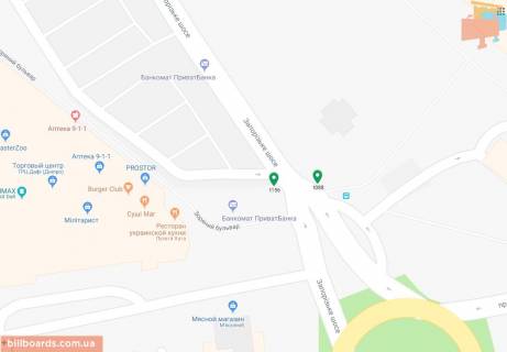 Scrolller, Scroll A in Dnipro (Dnipropetrovsk), 3.14х2.32  Zaporiz'ke sose, v rajoni bud. 4, bila TRC "Dafi", na svitlofori - 169632 scheme