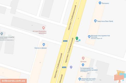 Scrolller, Scroll A in Dnipro (Dnipropetrovsk), 3.14х2.32  prosp. Slobozans'kij, 68/B, bila  TC "Okean", na svitlofori - 181555 scheme