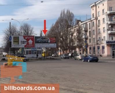 Billboard  in Kam'yanske (Dniprodzerzhinsk) Svobody av. / Syrovca st., 2/28 Photo 1