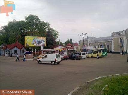 Billboard A in Drogobich Vokzal'na st. - Grusevs'kogo st., rajon apteki Photo 1