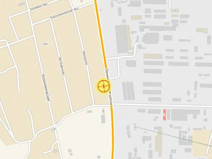 Billboard + in Odessa, 3x6  Київське шосе - Новомосковська дорога, 5 scheme