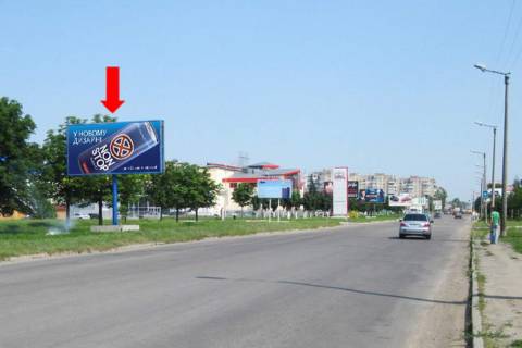Billboard B in Ivano-Frankivsk Nadricna st., bila supermarketu "Veles", stancia svidnoi dopomogi Photo 1