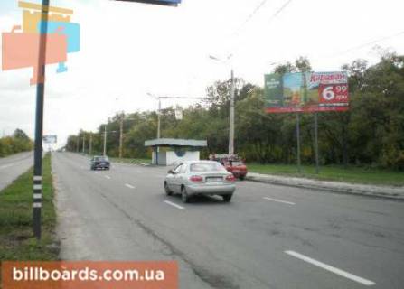 Billboard A in Kharkiv Moskovs'kij av. - Plitkova st., z centru Photo 1