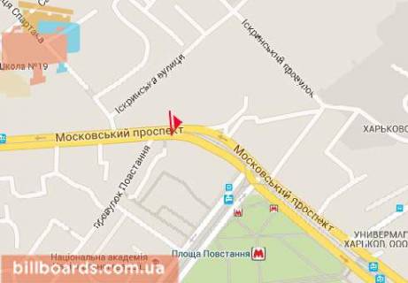 Scrolller, Scroll  in Kharkiv Moskovskij av., 111, v centr - 80883 scheme