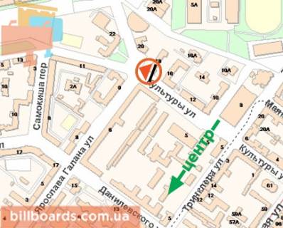 Prismatron, Prism A in Kharkiv Kul'turi st., 18 - Literaturna st. (do Sums'koi st.) (A) - 89647 scheme
