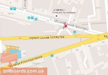 Scrolller, Scroll  in Kharkiv Moskovskij av. / Armanskij per. - 81092 scheme
